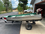 12 foot Aluminium Boat with 10 HP Johnson outboard motor.<br/>Excellent Fishing Boat
